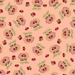 Tela Wild Roses Frosted Pink